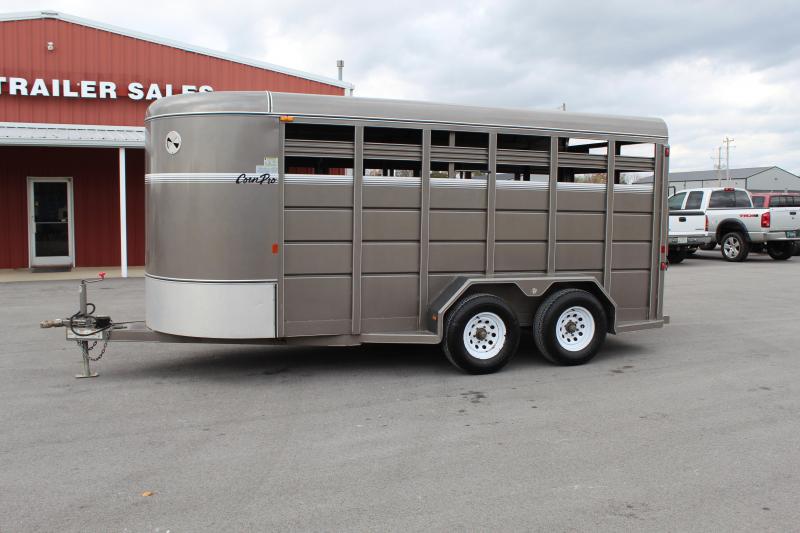 2011 CornPro 16' Stock Livestock Trailer 2011 CornPro 16' Stock Livestock Trailer