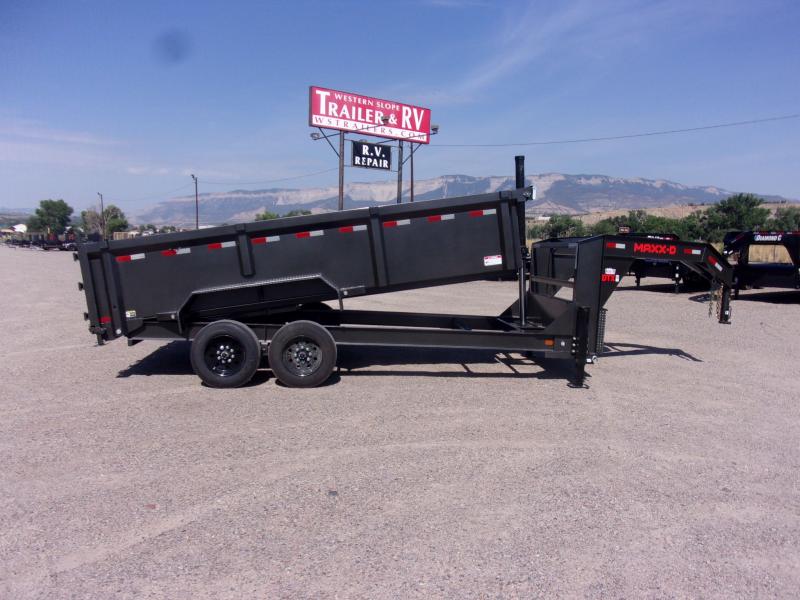 2023 MAXXD DTX8316G - 83"X16' GN Telescopic Dump Trailer 2023 MAXXD DTX8316G - 83"X16' GN Telescopic Dump Trailer