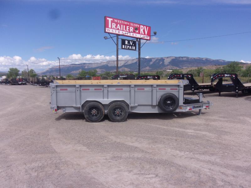 2022 Diamond C Trailers LPT208L16X81 - 81"X16' Dump Trailer 2022 Diamond C Trailers LPT208L16X81 - 81"X16' Dump Trailer