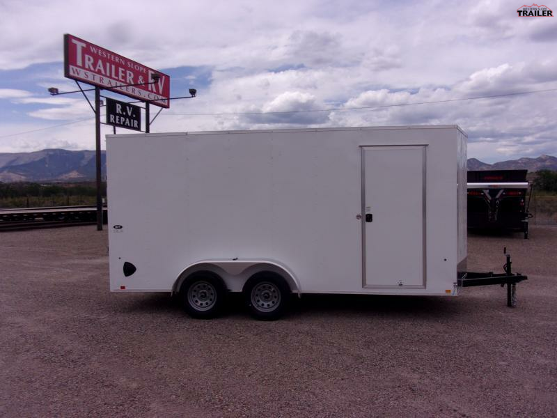 2024 Look Trailers K8416STSV-070 7'X16' - Rear ramp  Cargo / Enclosed Trailer