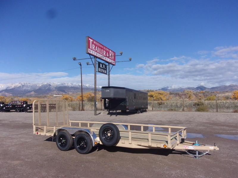 2022 PJ Trailers 77" Tandem Axle Channel Utility (UK) 18' 2022 PJ Trailers 77" Tandem Axle Channel Utility (UK) 18'