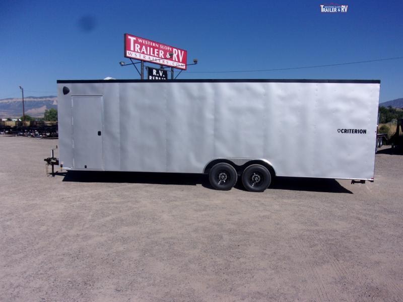 2022 Criterion CT826D5ED - 8.5X26' Rear Ramp Cargo / Enclosed Trailer 2022 Criterion CT826D5ED - 8.5X26' Rear Ramp Cargo / Enclosed Trailer