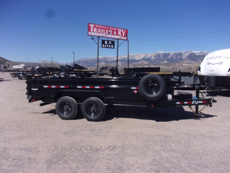 2022 PJ Trailers DXT1682BSSK 83"X16' LOW PRO Dump Trailer 2022 PJ Trailers DXT1682BSSK 83"X16' LOW PRO Dump Trailer