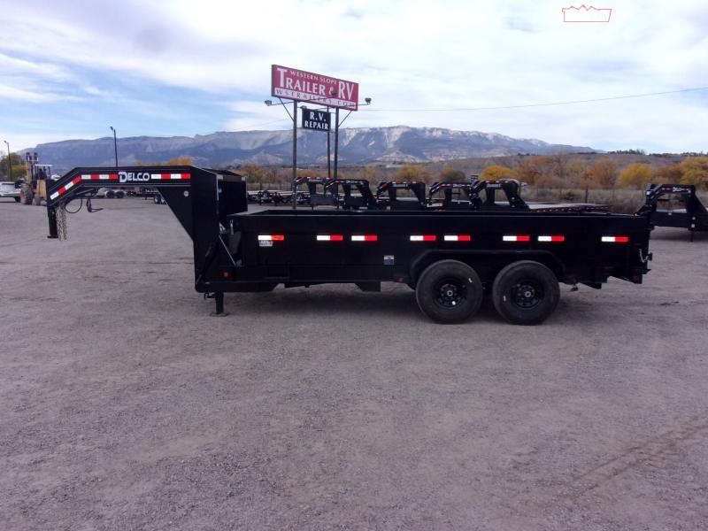 2023 Delco Trailers D616R82ESWK 83"X16' GN Dump Trailer 2023 Delco Trailers D616R82ESWK 83"X16' GN Dump Trailer