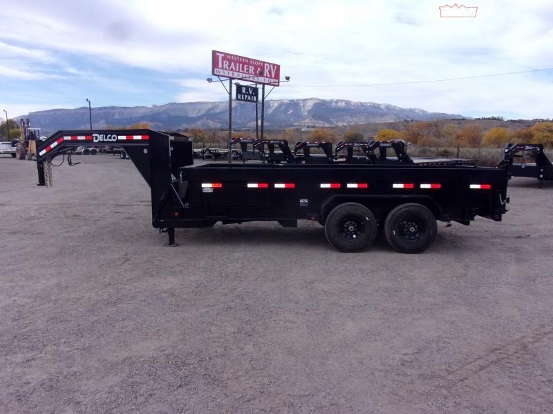 2023 Delco Trailers D616R82ESWK 83"X16' GN Dump Trailer 2023 Delco Trailers D616R82ESWK 83"X16' GN Dump Trailer