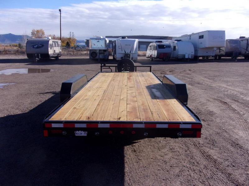 2022 Delco Trailers Bumper Pull Car Hauler 83"x20' Colorado Trailer Classifieds Find Cargo