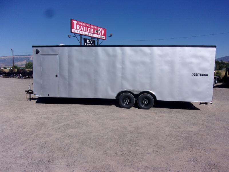 2022 Criterion CT826D5ED - 8.5X26' Rear Ramp Cargo / Enclosed Trailer 2022 Criterion CT826D5ED - 8.5X26' Rear Ramp Cargo / Enclosed Trailer