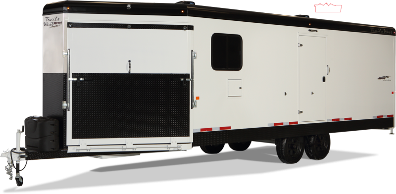 2023 Trails West Arriving In January RPM Burandt Edition 28' BP Snowmobile Trailer 2023 Trails West Arriving In January RPM Burandt Edition 28' BP Snowmobile Trailer