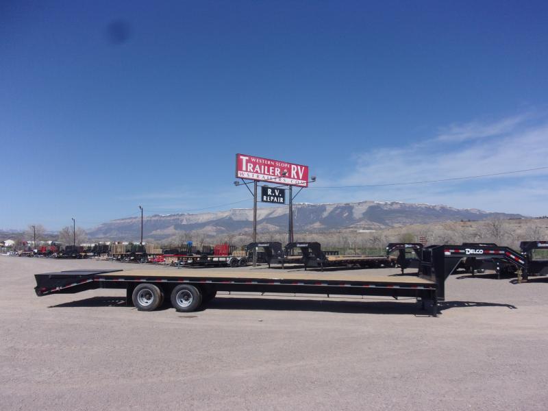 2022 Delco Trailers Gooseneck Flatbed 24k - 102"x35'