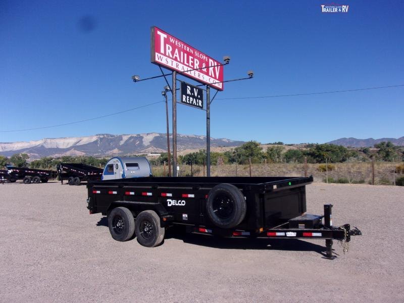 2023 Delco Trailers D316A72ESWK 83"X16' Dump Trailer Western Slope