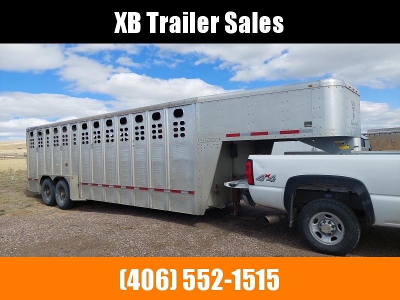 2008 Wilson 7x24 Stock Trailer 2008 Wilson 7x24 Stock Trailer