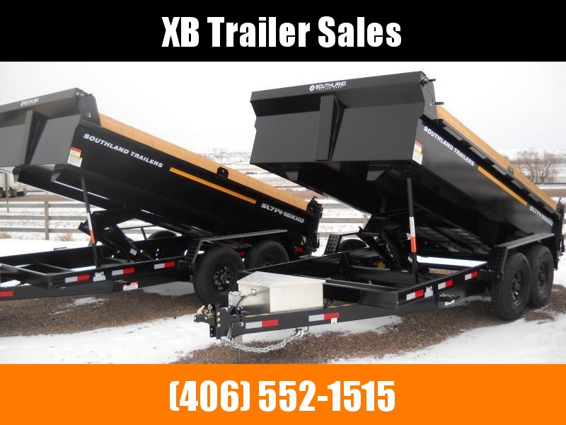 2023 Southland Trailers 7x14 Dump Trailer Top Quality Trailers for Sale in Great Falls XB