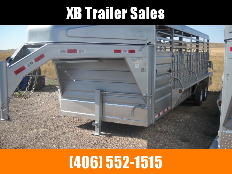 2023 GR Trailers 6'8"x24" Stock / Stock Combo Trailer 2023 GR Trailers 6'8"x24" Stock / Stock Combo Trailer