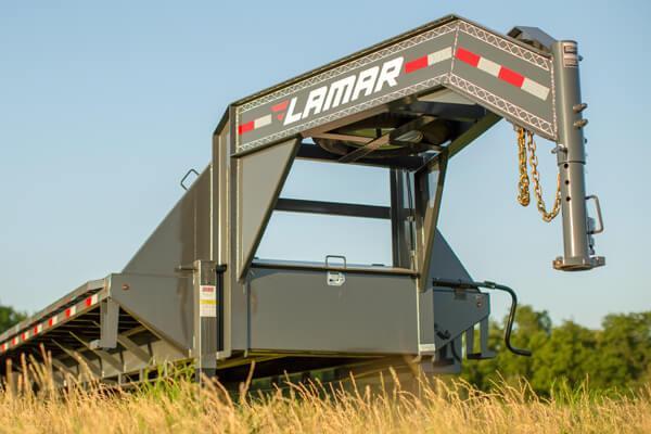 2021 Lamar Gooseneck 32 Flatbed 24K 2021 Lamar Gooseneck 32 Flatbed 24K