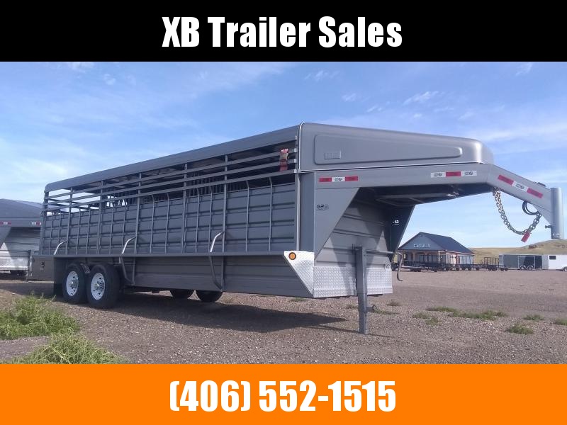 2021 GR Gooseneck Stock Trailer 24 Rubber Floor 2021 GR Gooseneck Stock Trailer 24 Rubber Floor