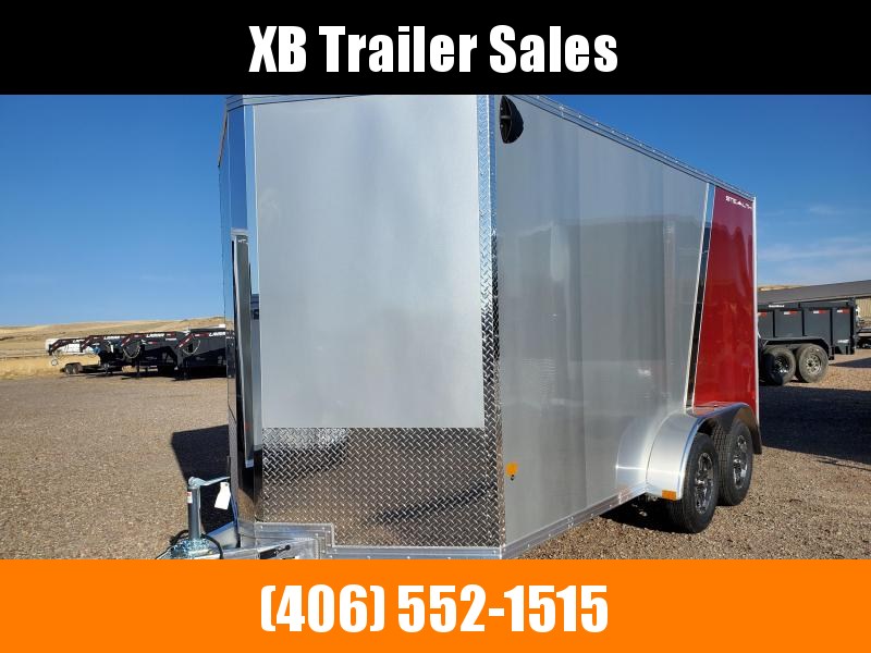 2022 Stealth Aluminum Cargo 7x14 Ramp 2022 Stealth Aluminum Cargo 7x14 Ramp