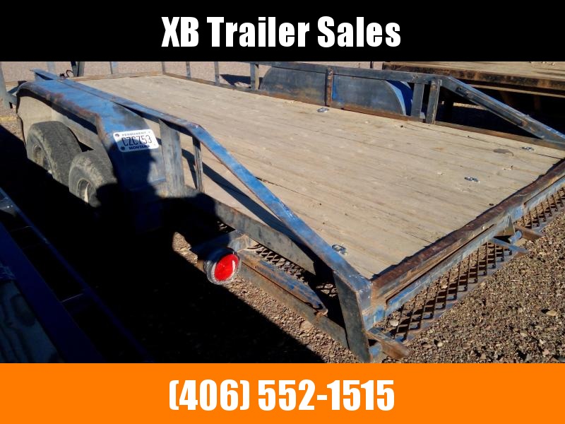 1985 Homemade Utility Trailer, 16 1985 Homemade Utility Trailer, 16