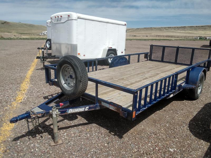 2014 Diamond C Utility Trailer 14' 2014 Diamond C Utility Trailer 14'