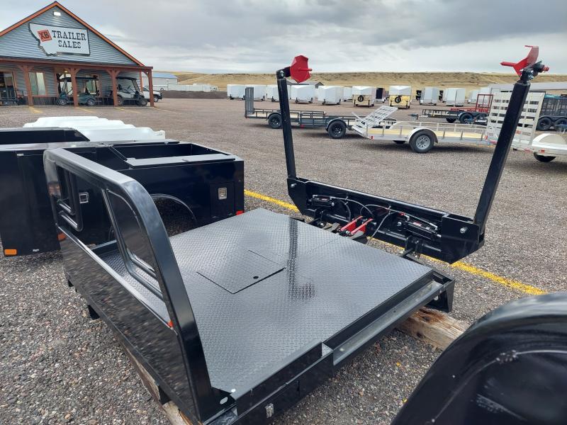 2023 Crownline Hydraulic Bale Bed 84" x 7' Top Quality Trailers for