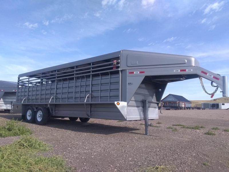 2021 GR Gooseneck Half Top Stock Trailer 20 Near Me