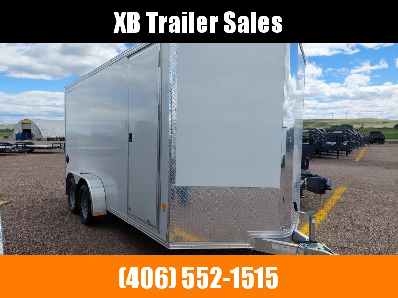 2022 Stealth Aluminum Cargo Trailer 7 x 16 Ramp 2022 Stealth Aluminum Cargo Trailer 7 x 16 Ramp