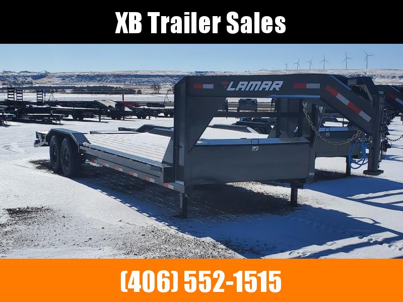 2022 Lamar Gooseneck Equipment Trailer 102 x 24, 14K 2022 Lamar Gooseneck Equipment Trailer 102 x 24, 14K