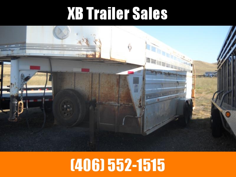 1997 Titan Trailers 20' Stock / Stock Combo Trailer 1997 Titan Trailers 20' Stock / Stock Combo Trailer