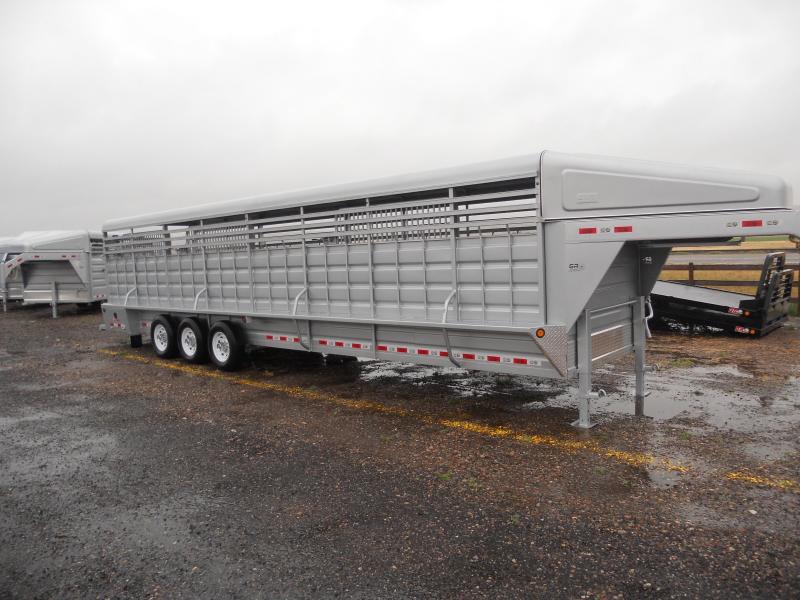 2021 GR Gooseneck Half Top Stock Trailer 20 Near Me