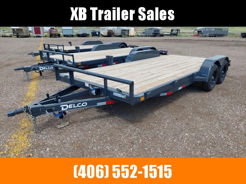2022 Delco Car Trailer 83 x 18 7K 2022 Delco Car Trailer 83 x 18 7K