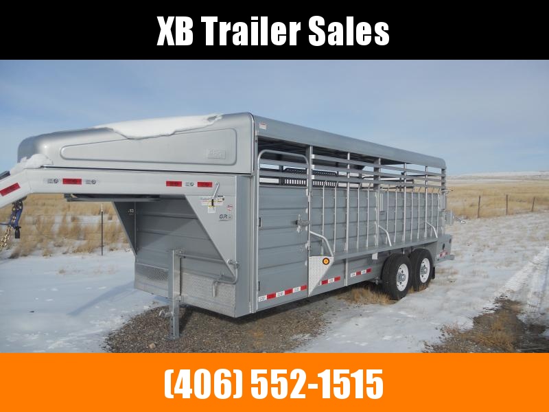 2022 GR Trailers 6'8"x20' Stock Trailer 2022 GR Trailers 6'8"x20' Stock Trailer