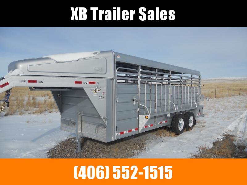 2022 GR Trailers 6'8"x20' Stock Trailer 2022 GR Trailers 6'8"x20' Stock Trailer