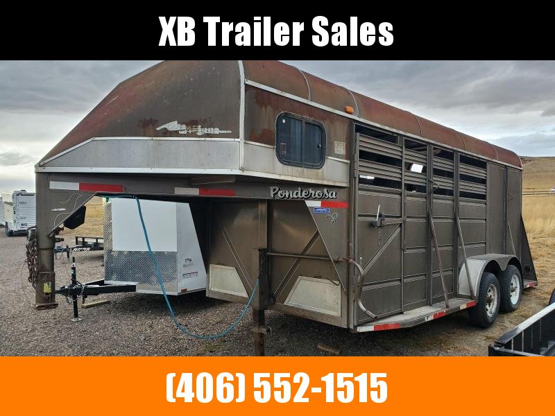 1999 Ponderosa GN Horse Trailer 3H 1999 Ponderosa GN Horse Trailer 3H