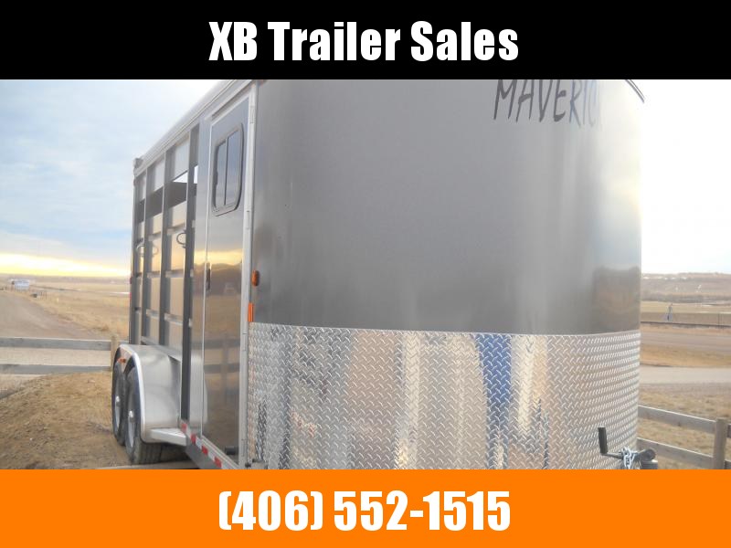 2023 Maverick 3 HORSE Stock / Stock Combo Trailer 2023 Maverick 3 HORSE Stock / Stock Combo Trailer