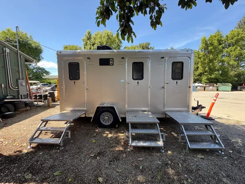 Forest River 3 Station Portable Restroom Trailer