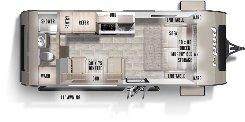 2022 Forest River R-Pod RP 192 Travel Trailer RV 2022 Forest River R-Pod RP 192 Travel Trailer RV