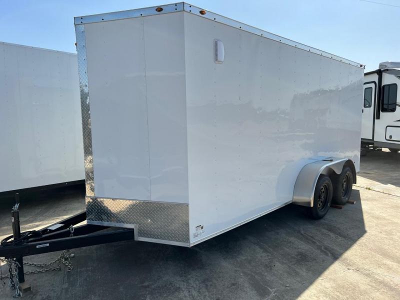 2022 Salvation Trailers 7x16 TA Cargo Trailer Construction 2022 Salvation Trailers 7x16 TA Cargo Trailer Construction