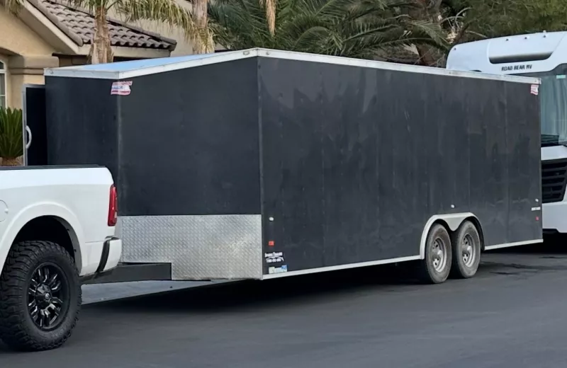 2018 24'x8.5' American Hauler Knighthawk Enclosed Car Hauler Trailer