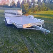 2027 Aluma Aluminum Single Axle Utility 7712H-S-BT 