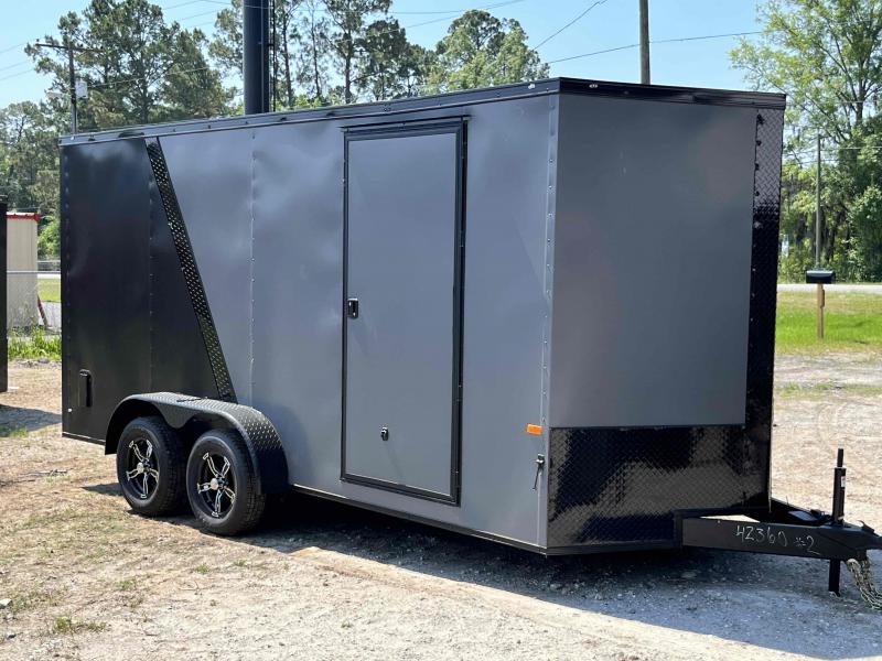 2022 Rock Solid Cargo TA 7 x 14 Cargo / Enclosed Trailer Savannah