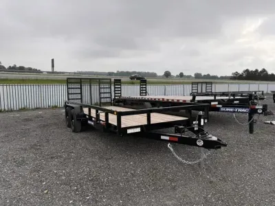 2026 Sure-trac Trailers TUBE TOP UTILITY 10K BLACK 7X18