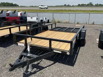 2026 Sure-trac Trailers SURE-TRAC 6X12 TUBE TOP UTILITY 3K BLACK