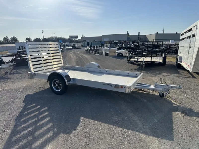2025 Hillsboro 70X12 ALUMINUM ONE PIECE RAMP UTILITY TRAILER