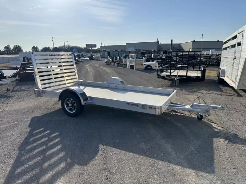 2025 Hillsboro 70X12 ALUMINUM ONE PIECE RAMP UTILITY TRAILER