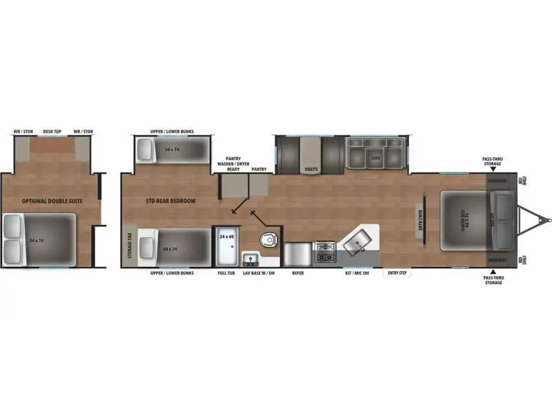 new Travel Trailers Forest River Shasta for sale, in Breckenridge, TX Thumbnail 2