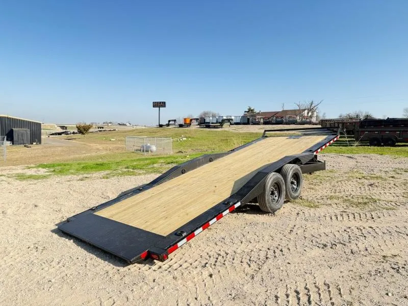 2026 Black Hawk Trailer  24' X 102" Hydraulic Power Tilt 