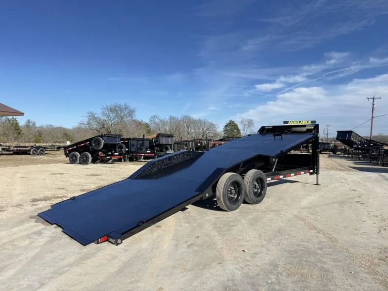 2027 MAXX-D Trailers T8X 24' X 102" 18K GVWR Steel Floor Hydraulic Powe