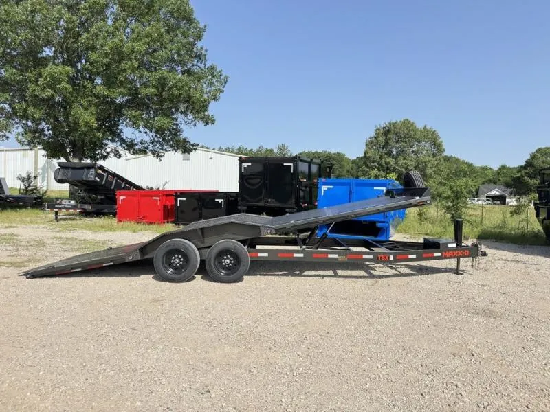 2026 MAXX-D Trailers T8X 24' X 102" Equipment Power Tilt Steel Floor
