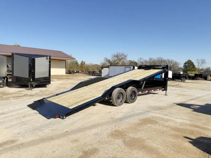 2026 MAXX-D Trailers T8X / T8B 24' X 102" Equipment Power Tilt Goosenec