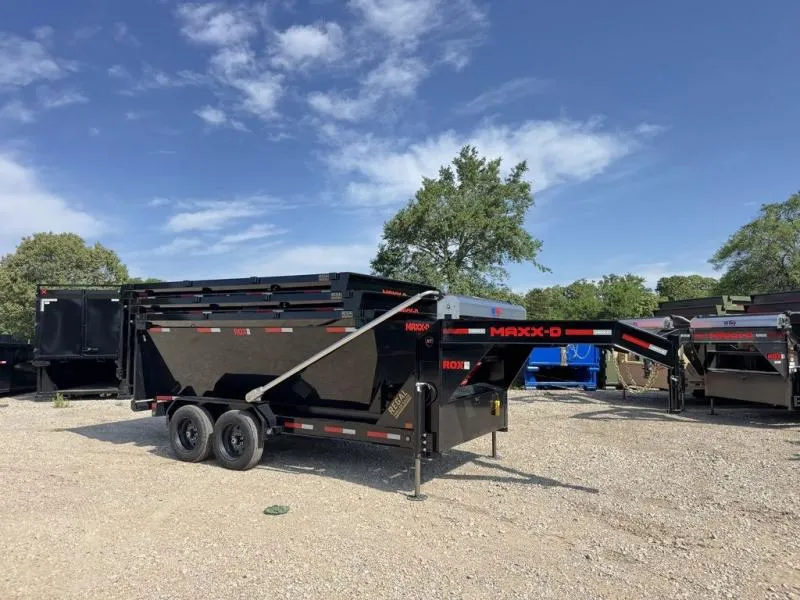 2026 MAXX-D Trailers ROX 14' 18K GVWR WITH 3-14 CUBIC YARD BINS