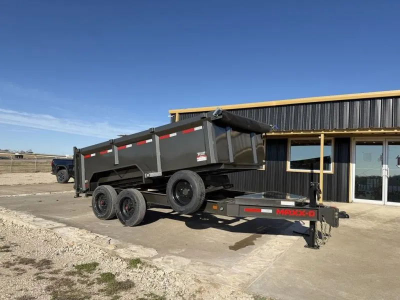 2026 MAXX-D Trailers DJX 14' X 83" X 3' Sides And 7GA Floor Dump Traile